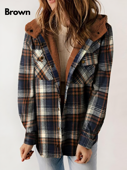 Viral Flannel Coat